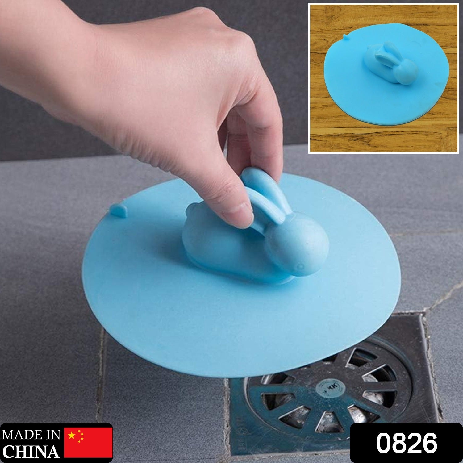 0826 Drain Cover, Water Stopper, Tank Stopper, Rabbit Silicone, Odor Resistant, Drain Lid Shower Drain Cover Shower Plughole Cover Sink Strainer Silicone Bath Drain Cover Kitchen Sink Accessories Bathtub Kitchen Bathroom (1 Pc ) 0826 Drain Cover, Water Stopper, Tank Stopper, Rabbit Silicone, Odor Resistant, Drain Lid Shower Drain Cover Shower Plughole Cover Sink Strainer Silicone Bath Drain Cover Kitchen Sink Accessories Bathtub Kitchen Bathroom (1 Pc )
